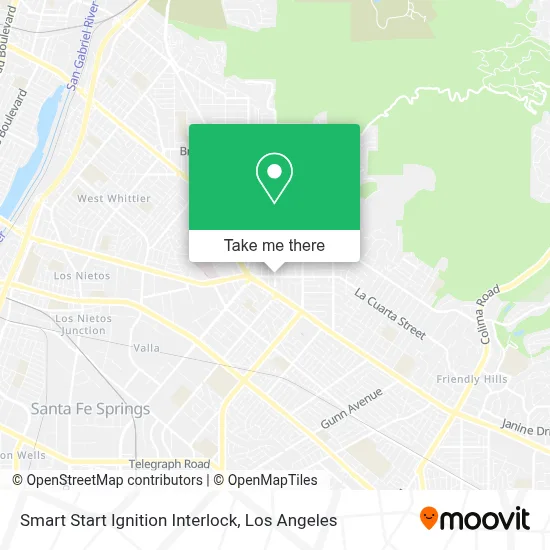Smart Start Ignition Interlock map