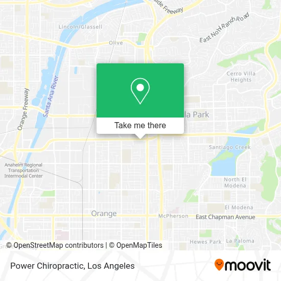 Power Chiropractic map