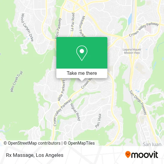 Rx Massage map