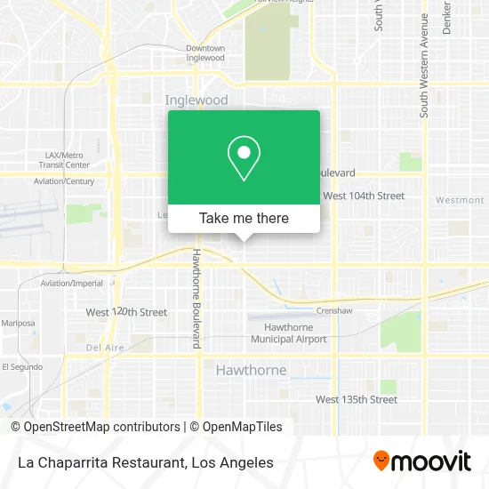 La Chaparrita Restaurant map