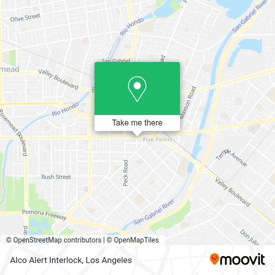 Alco Alert Interlock map
