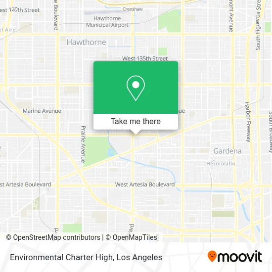 Environmental Charter High map