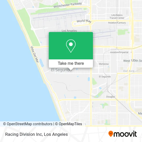 Racing Division Inc map