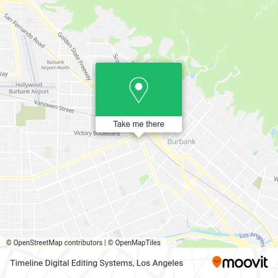 Timeline Digital Editing Systems map