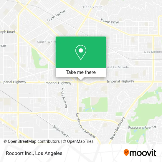 Rocport Inc. map
