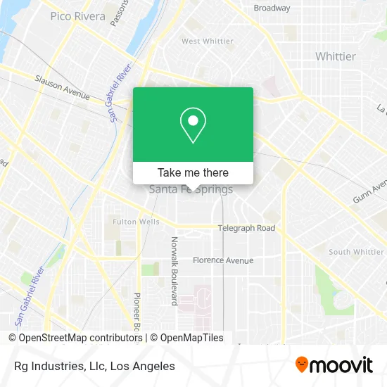 Rg Industries, Llc map