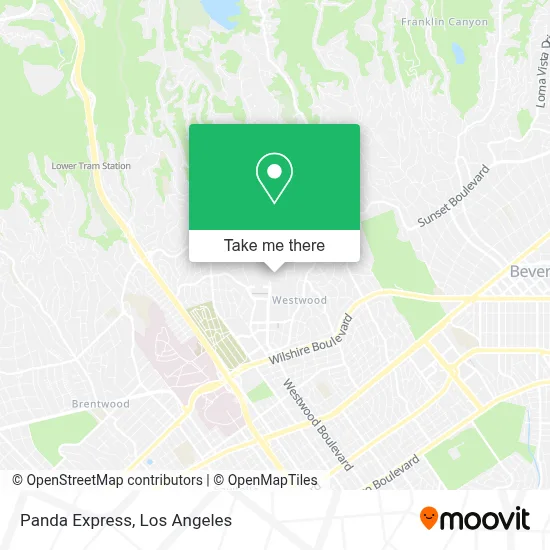 Panda Express map
