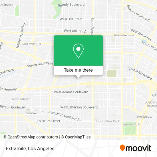 Extramile map
