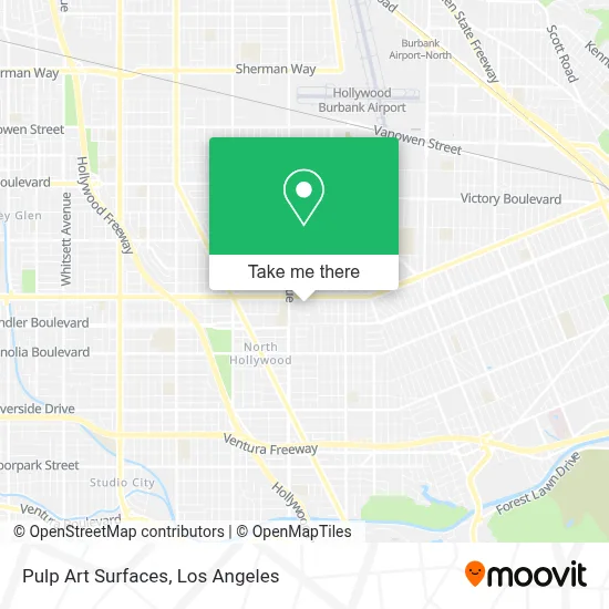 Pulp Art Surfaces map