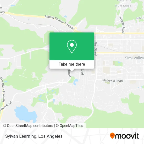 Sylvan Learning map