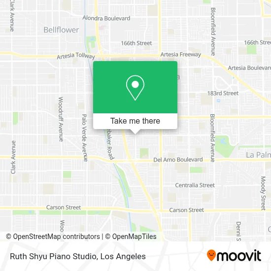 Ruth Shyu Piano Studio map