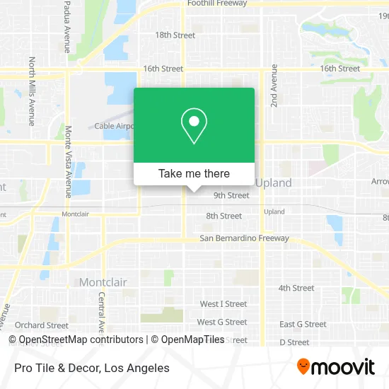 Pro Tile & Decor map