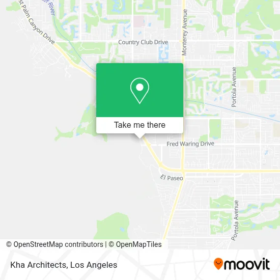 Kha Architects map