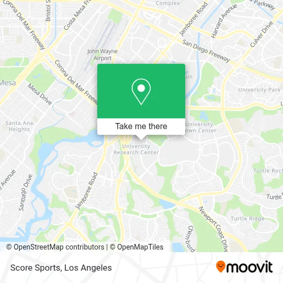 Score Sports map