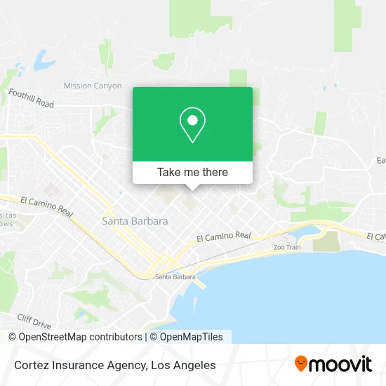 Cortez Insurance Agency map