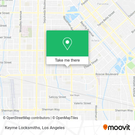 Keyme Locksmiths map