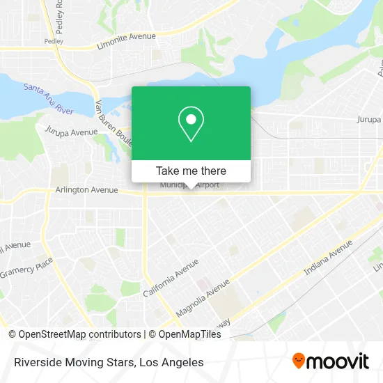 Riverside Moving Stars map