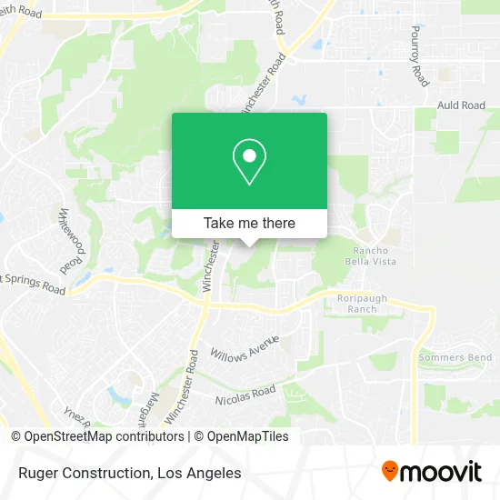 Ruger Construction map