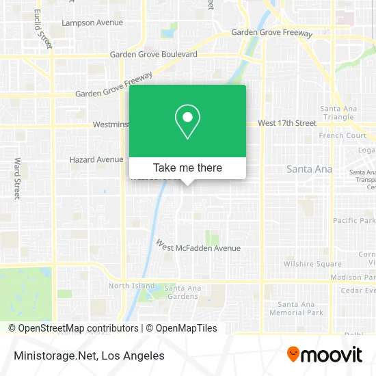 Ministorage.Net map