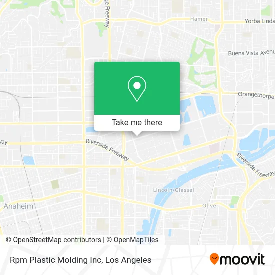 Rpm Plastic Molding Inc map