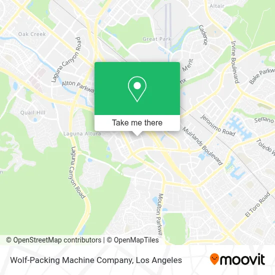 Wolf-Packing Machine Company map