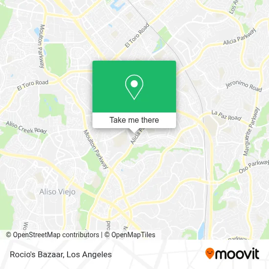 Rocio's Bazaar map