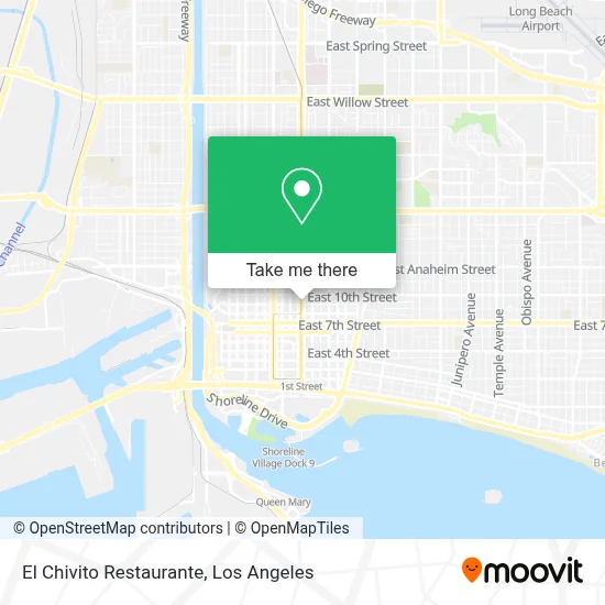 El Chivito Restaurante map