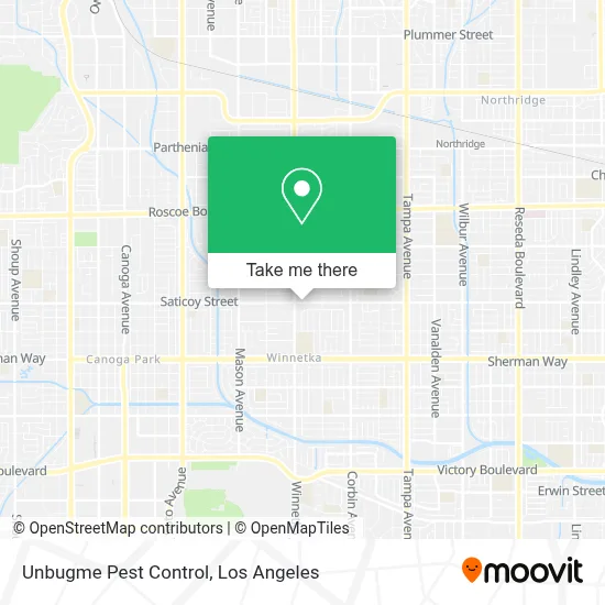 Unbugme Pest Control map