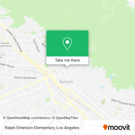 Ralph Emerson Elementary map