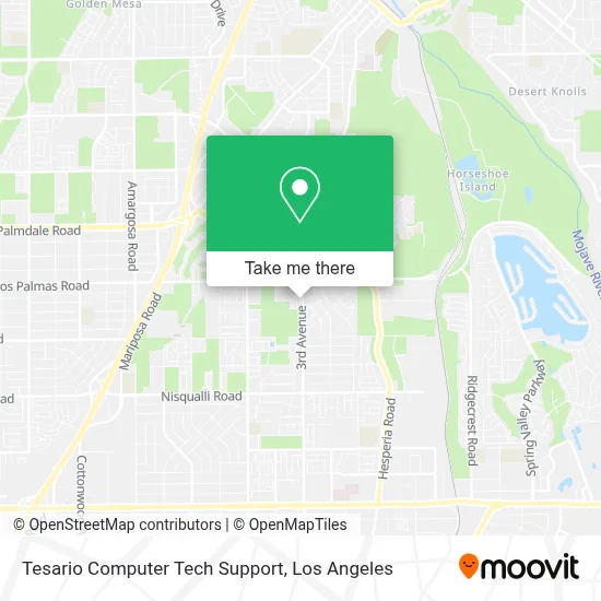 Tesario Computer Tech Support map
