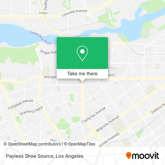 Payless Shoe Source map