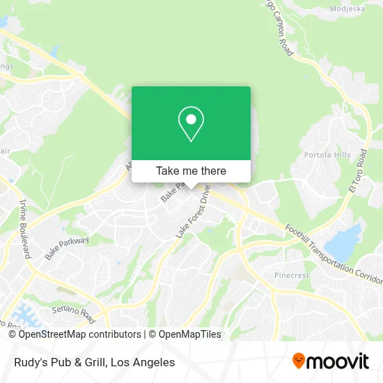 Rudy's Pub & Grill map