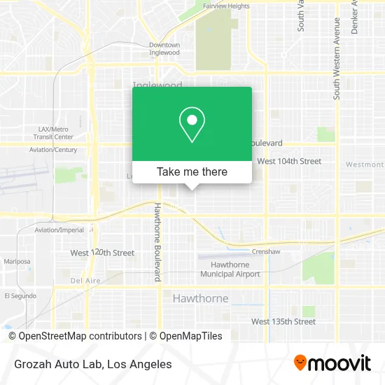 Grozah Auto Lab map