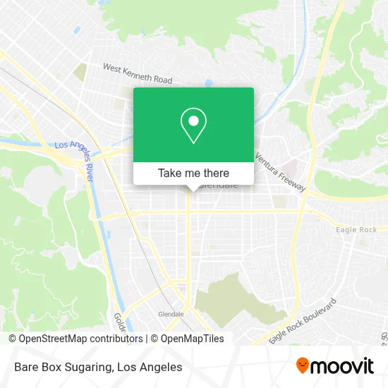 Bare Box Sugaring map