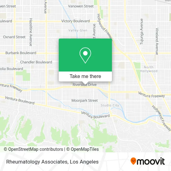Rheumatology Associates map