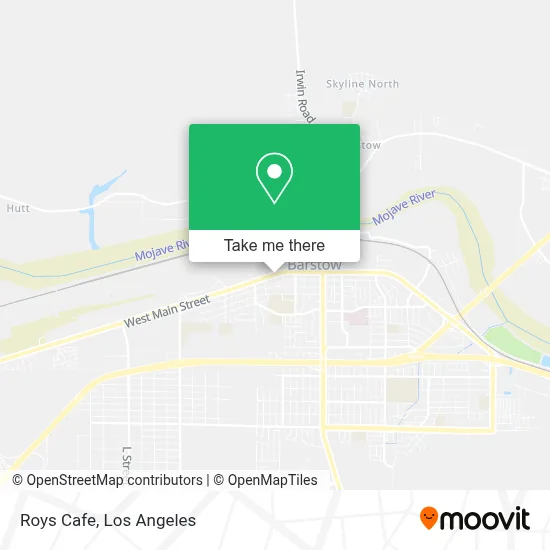 Roys Cafe map