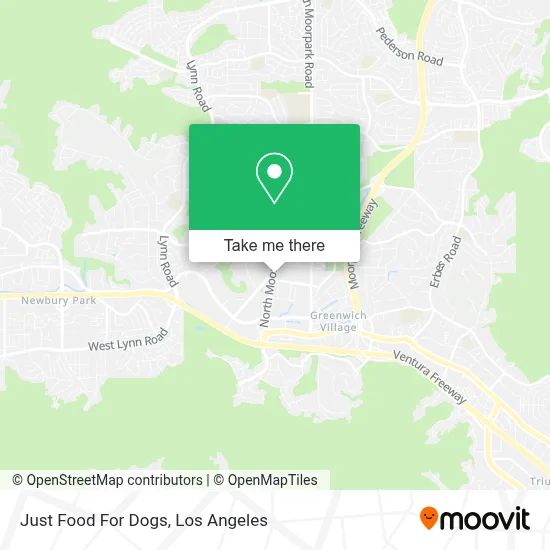 Just Food For Dogs map