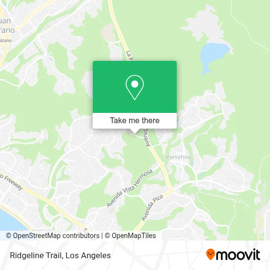 Ridgeline Trail map