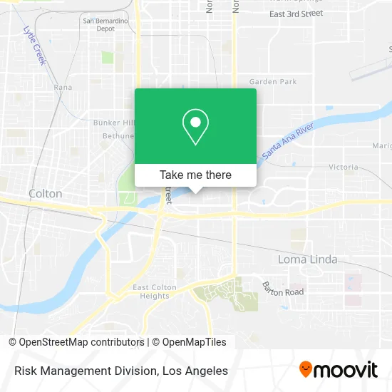 Risk Management Division map