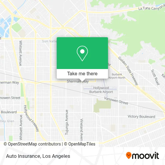 Auto Insurance map