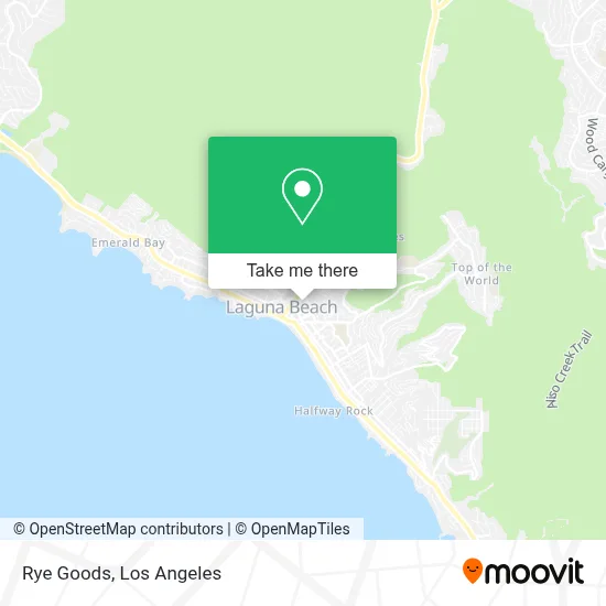 Rye Goods map