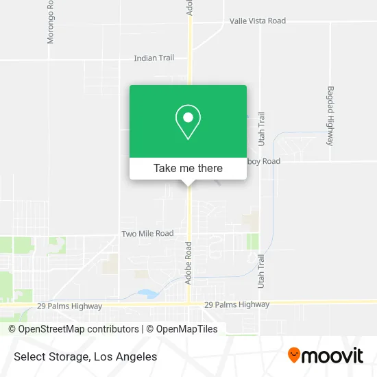 Select Storage map