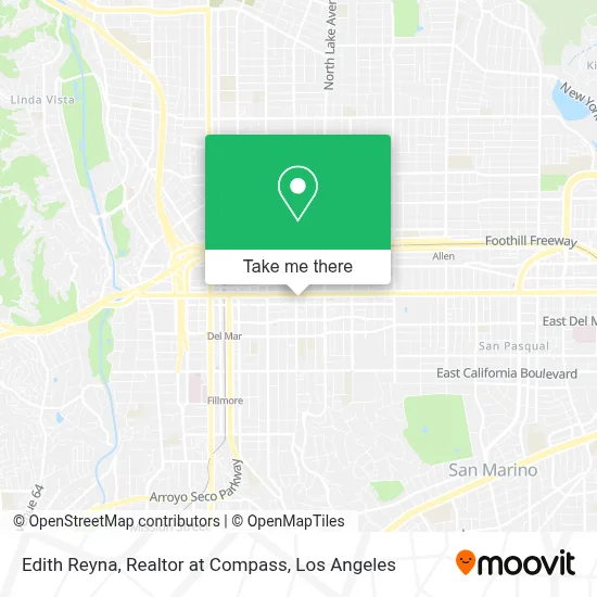 Edith Reyna, Realtor at Compass map
