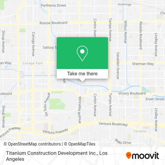 Titanium Construction Development Inc. map