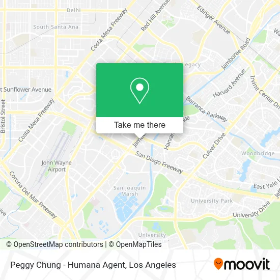 Peggy Chung - Humana Agent map