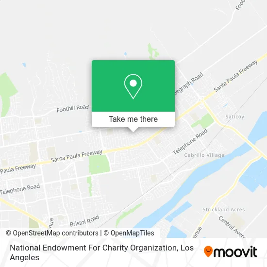 National Endowment For Charity Organization map
