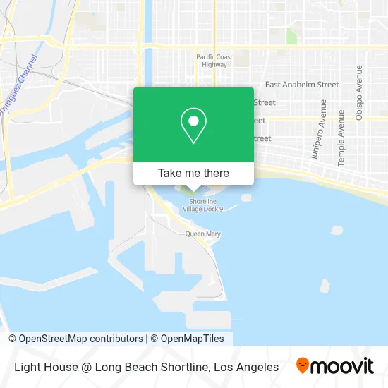 Light House @ Long Beach Shortline map