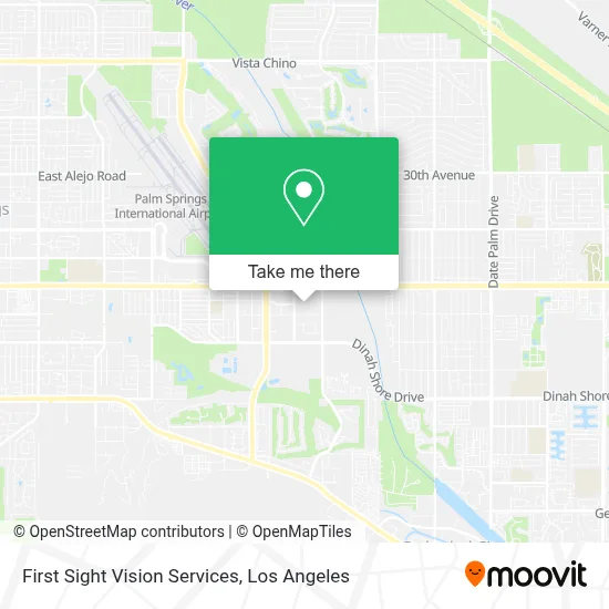 First Sight Vision Services map