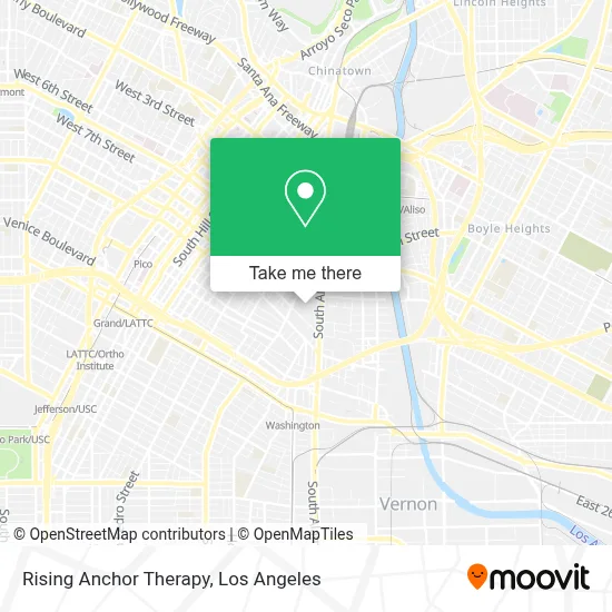 Rising Anchor Therapy map