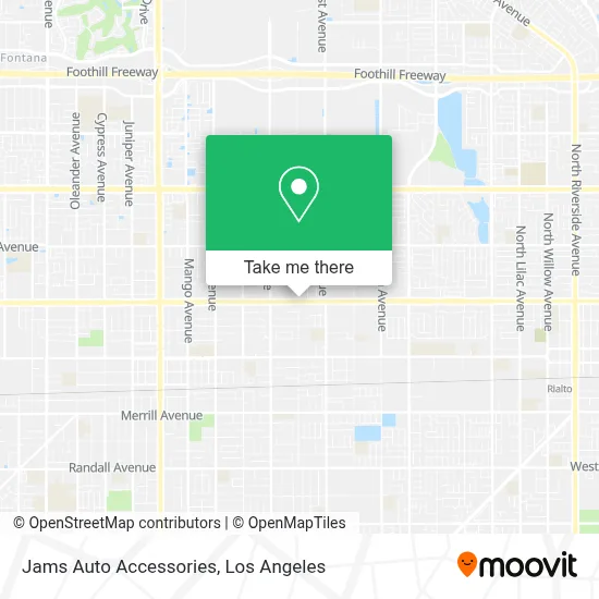 Jams Auto Accessories map